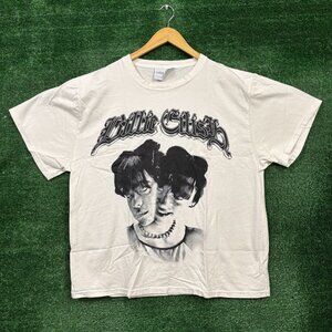 Billie Eilish Hit me Hard and Soft Popstar Two Faced T-Shirt Size XXL